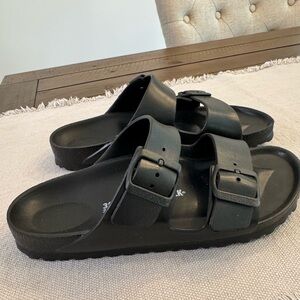 Birkenstock-The Amazon Essentials-EVA-black Women sandal size 8